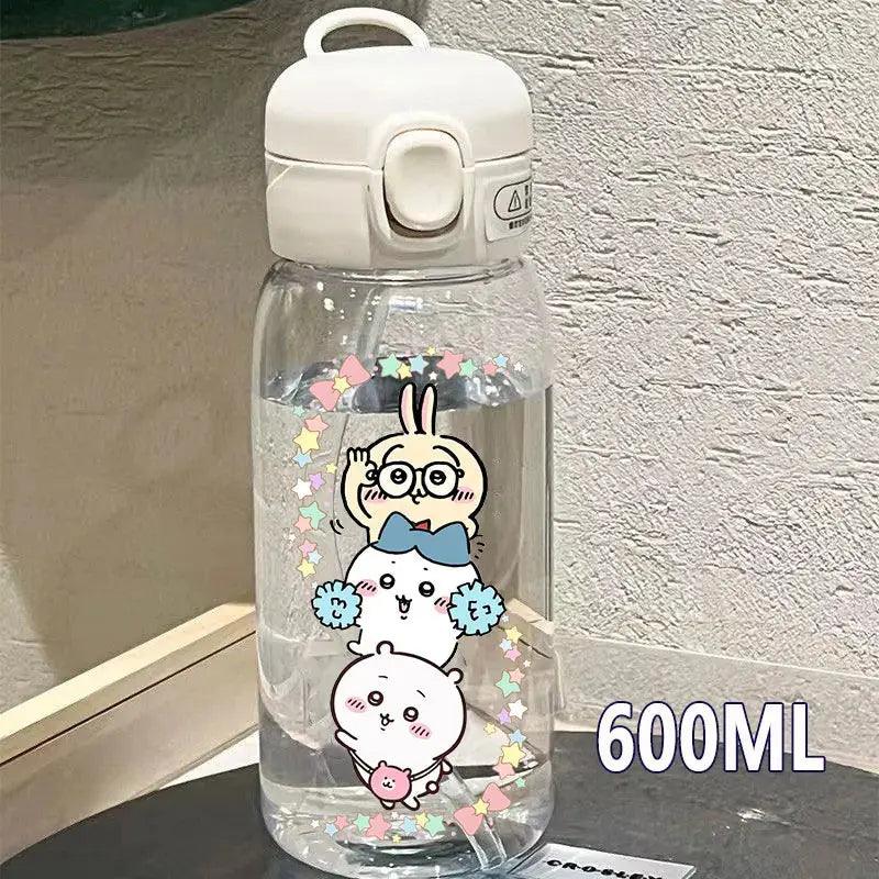 Chiikawas Portable Plastic 600 ML Sport Water Bottle - Venus Trendy Fashion Online