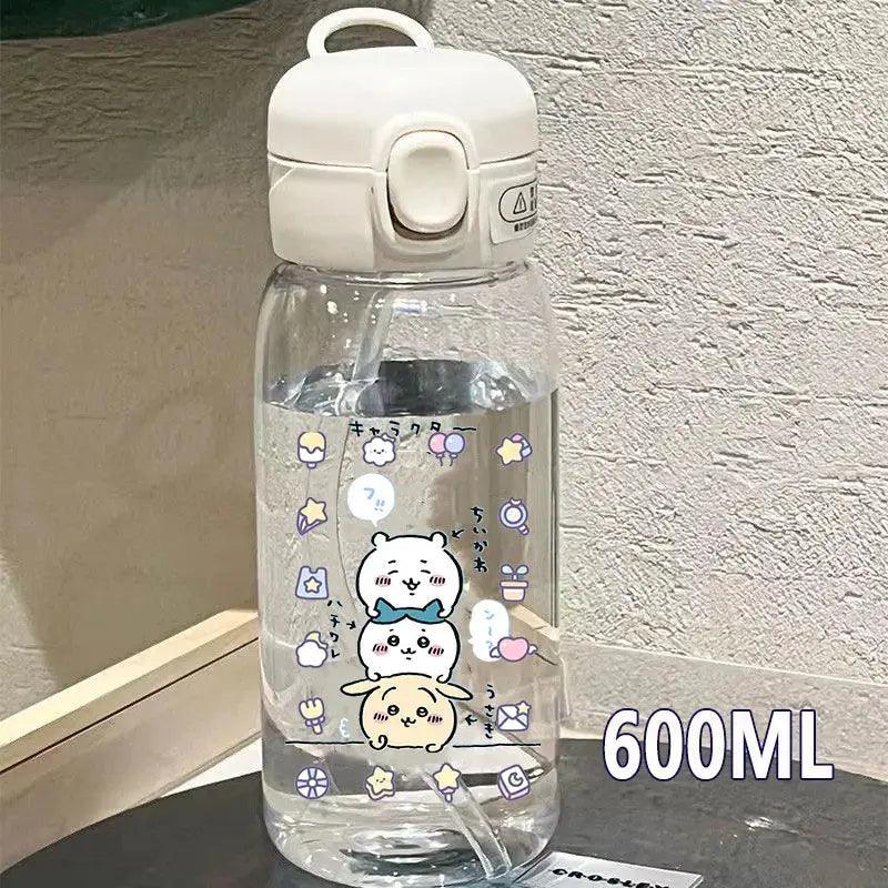 Chiikawas Portable Plastic 600 ML Sport Water Bottle - Venus Trendy Fashion Online