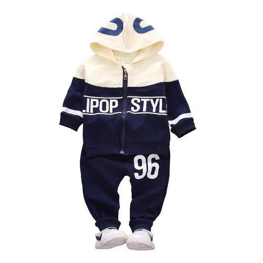 Children Hooded Jacket with Pants 2Pcs - Venus Trendy Fashion Online