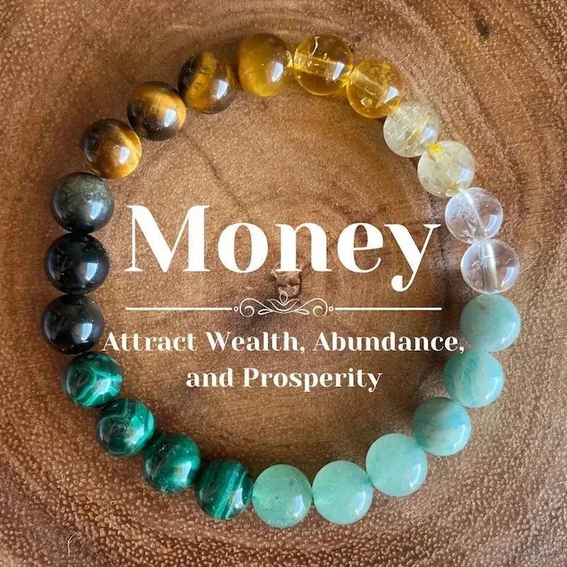 Classic Natural Stone Wealth Love Lucky Bracelet - Venus Trendy Fashion Online