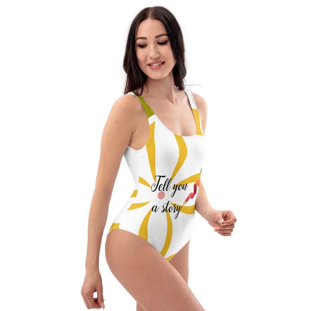 Colourful print One-Piece Swimsuit - Venus Trendy Fashion Online