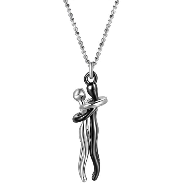 Couple Hugging Pendant Necklace Venus Trendy Fashion Online