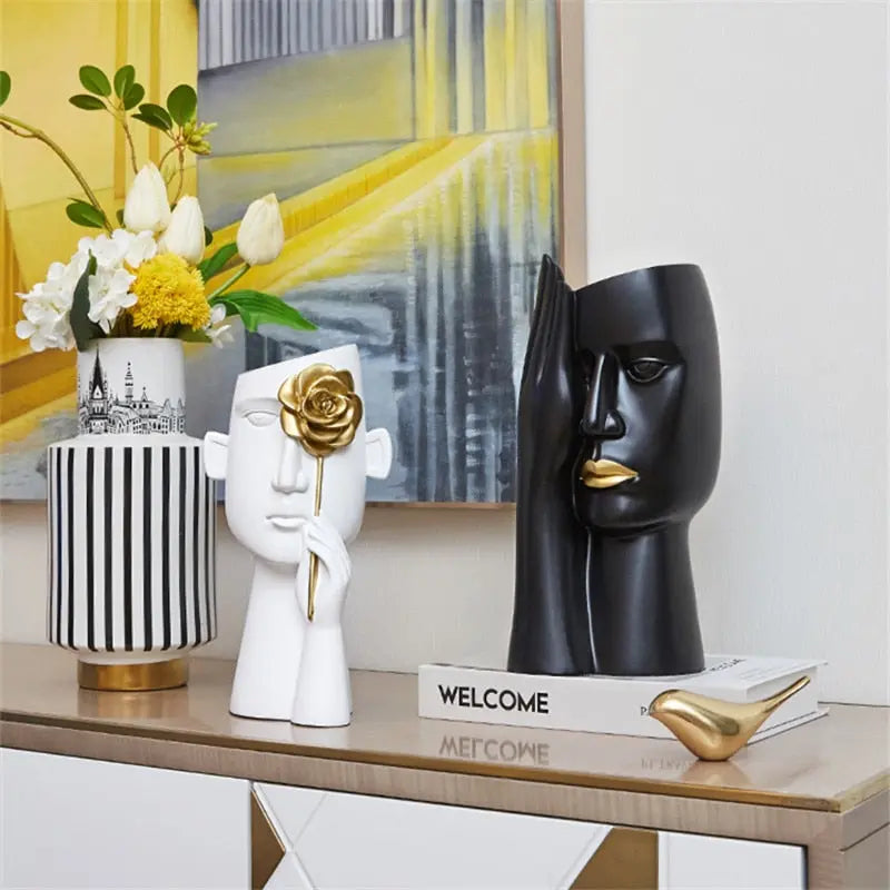 Creative Nordic vase decor art living room - Venus Trendy Fashion Online