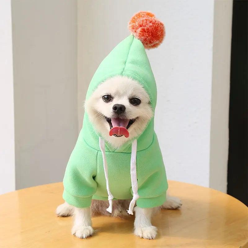 Cute Fruit Dog Clothes for Small Dogs hoodies - Venus Trendy Fashion Online