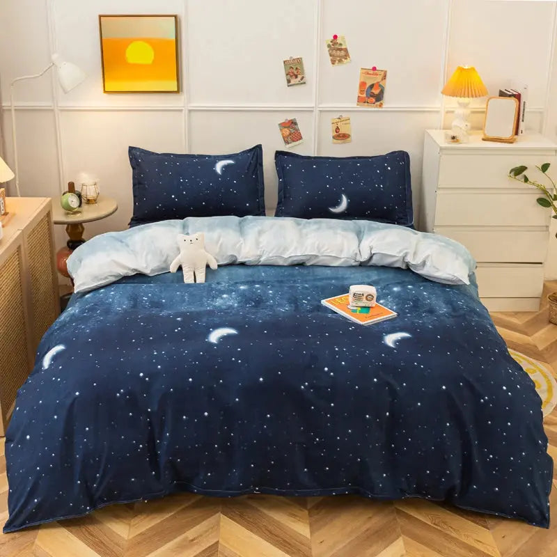 Cute Style Double Bed Sheet Set - Venus Trendy Fashion Online