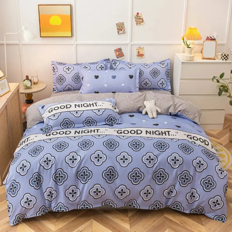 Cute Style Double Bed Sheet Set - Venus Trendy Fashion Online