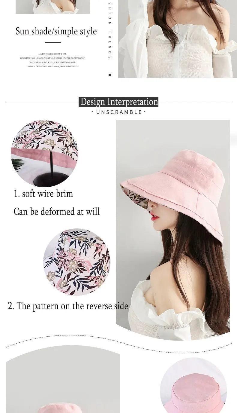 Double-Sided Fisherman Hat - Venus Trendy Fashion Online