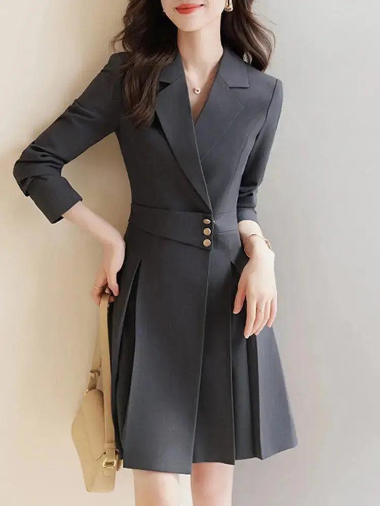 Elegant Blazers Lady Office Slim Classic Dress - Venus Trendy Fashion Online