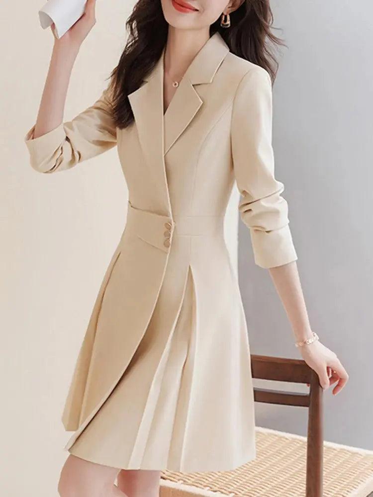 Elegant Blazers Lady Office Slim Classic Dress - Venus Trendy Fashion Online