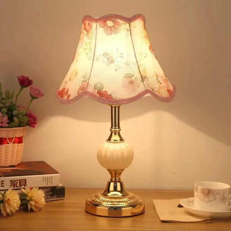 European Style Retro Classic Bedroom Bedside Lamps - Venus Trendy Fashion Online