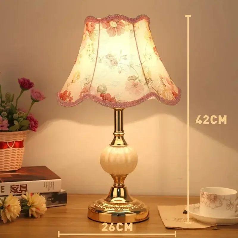 European Style Retro Classic Bedroom Bedside Lamps - Venus Trendy Fashion Online