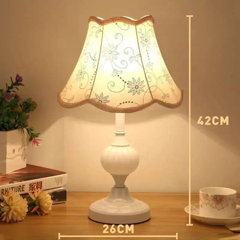 European Style Retro Classic Bedroom Bedside Lamps - Venus Trendy Fashion Online