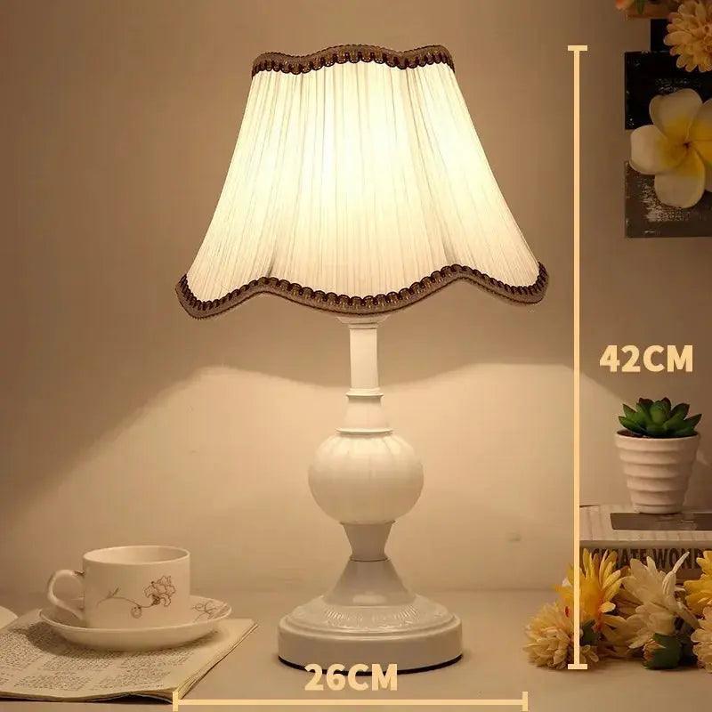 European Style Retro Classic Bedroom Bedside Lamps - Venus Trendy Fashion Online