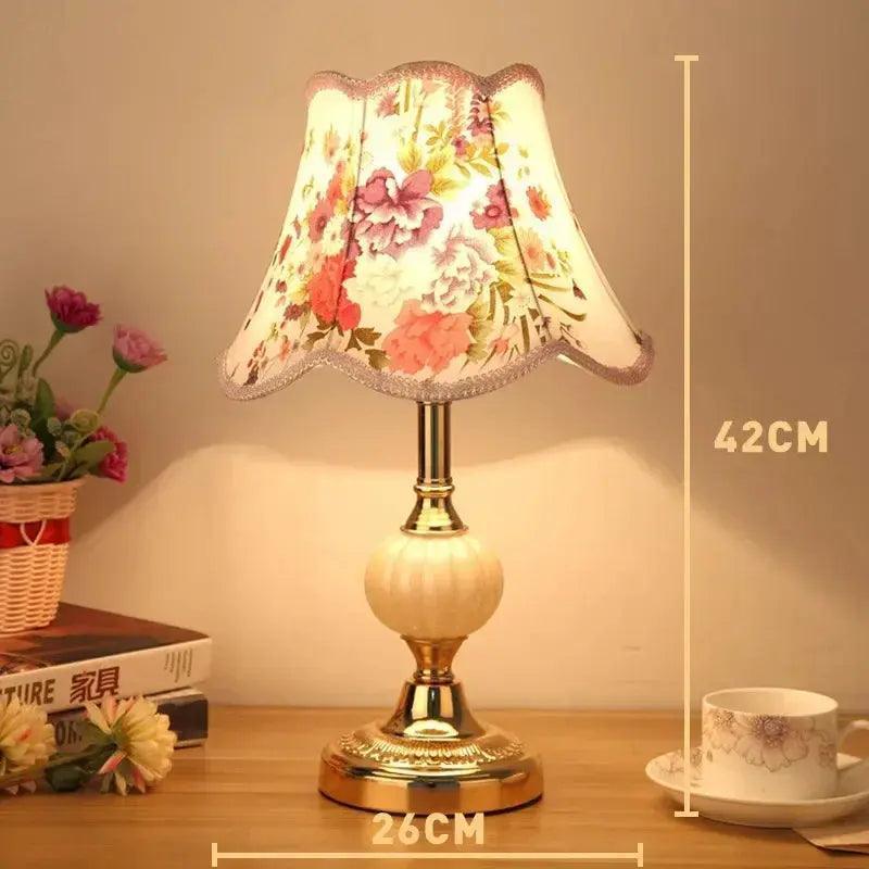 European Style Retro Classic Bedroom Bedside Lamps - Venus Trendy Fashion Online