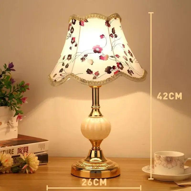 European Style Retro Classic Bedroom Bedside Lamps - Venus Trendy Fashion Online