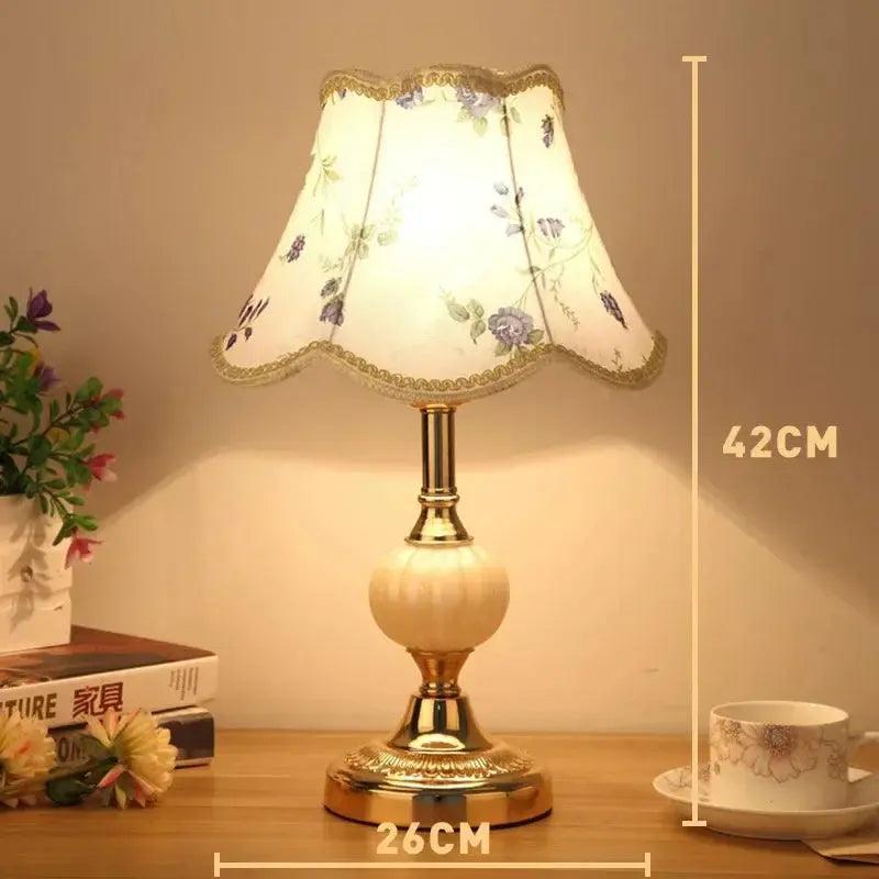 European Style Retro Classic Bedroom Bedside Lamps - Venus Trendy Fashion Online