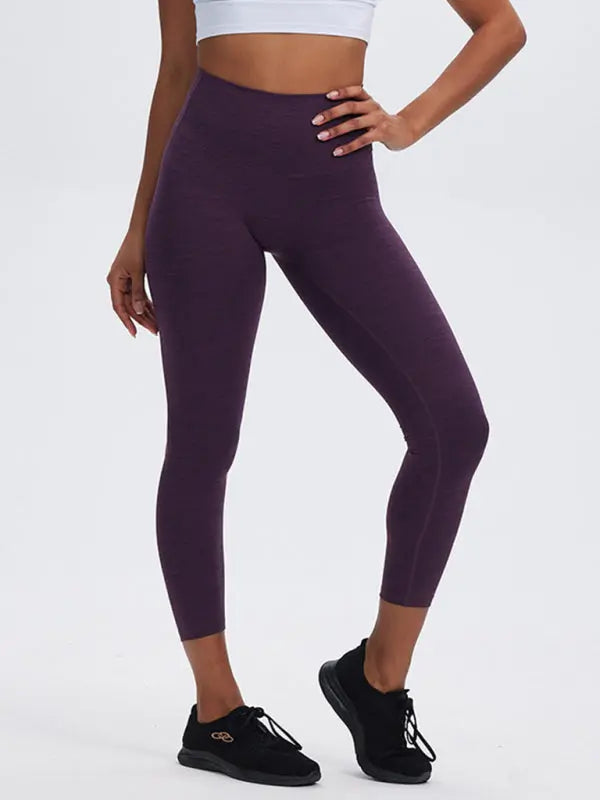 Fashionable sports yoga pants with high waist, tummy control and butt lift, peach butt fitness pants - Venus Trendy Fashion Online