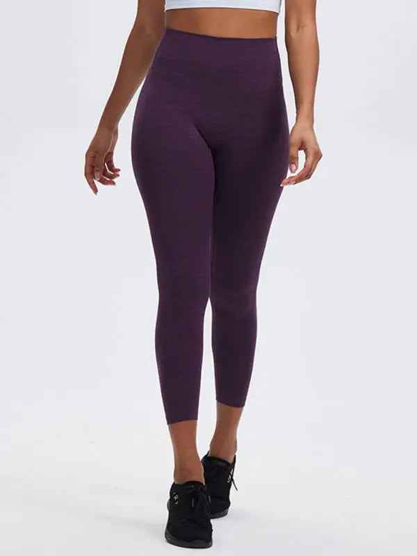 Fashionable sports yoga pants with high waist, tummy control and butt lift, peach butt fitness pants - Venus Trendy Fashion Online