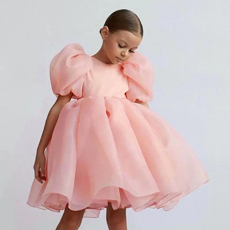 Flower Pageant Vestidos Girls Princess Dress - Venus Trendy Fashion Online