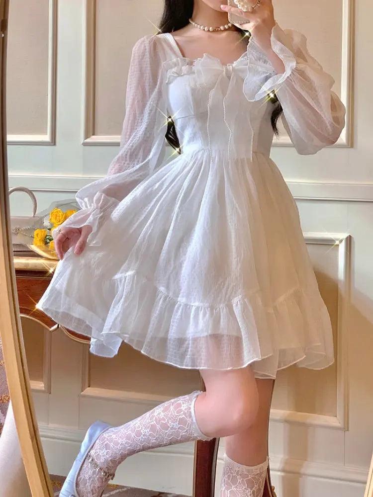 French Sweet Fairy Lolita Dress - Venus Trendy Fashion Online