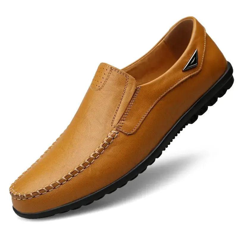 Genuine Leather Men Casual Shoes - Venus Trendy Fashion Online