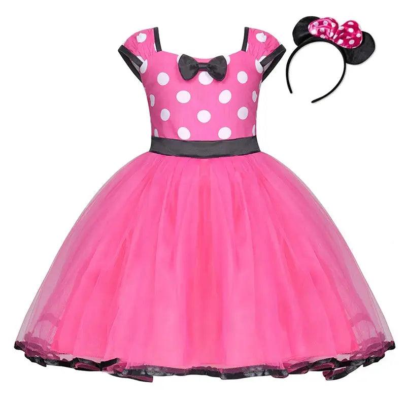 Girls Cartoon Children Summer Casual Dress - Venus Trendy Fashion Online