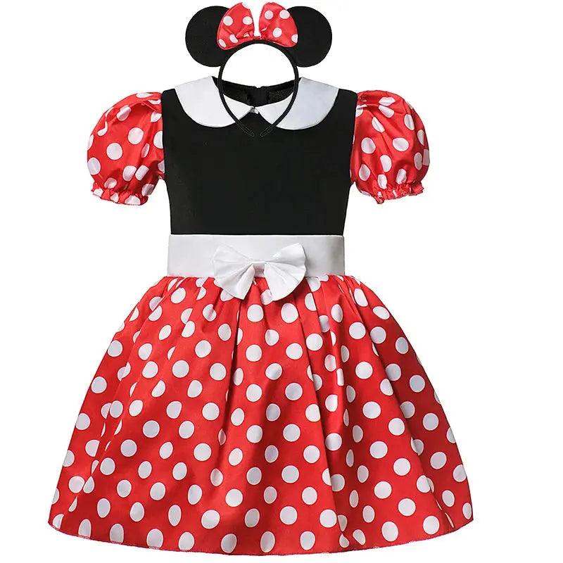 Girls Cartoon Children Summer Casual Dress - Venus Trendy Fashion Online