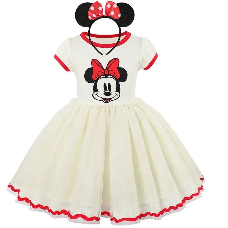 Girls Cartoon Children Summer Casual Dress - Venus Trendy Fashion Online