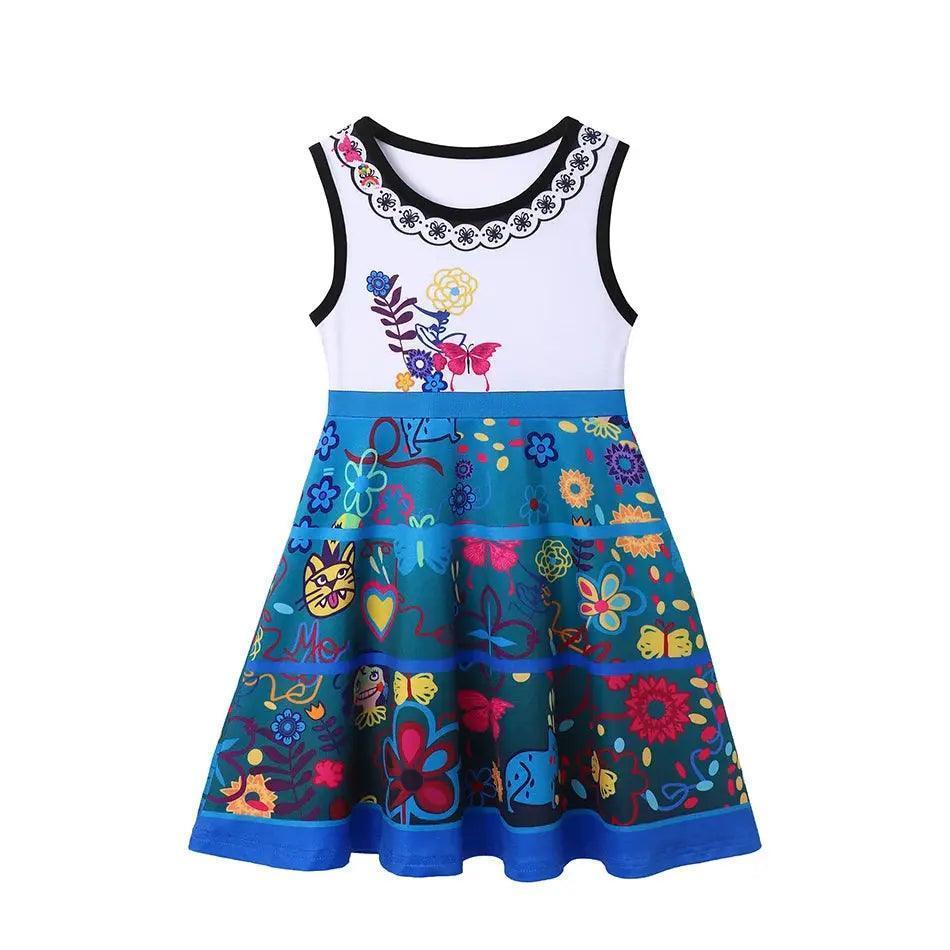 Girls Princess Style Summer Dress - Venus Trendy Fashion Online