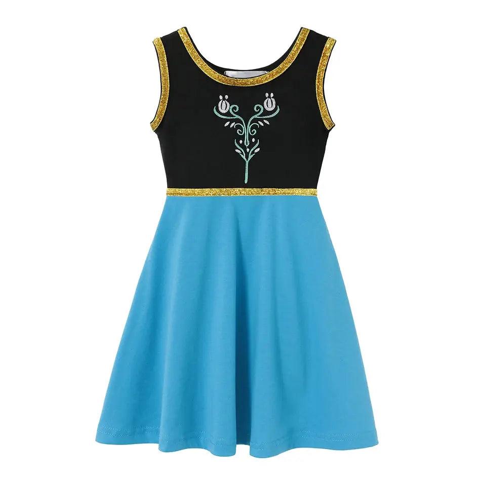 Girls Princess Style Summer Dress - Venus Trendy Fashion Online