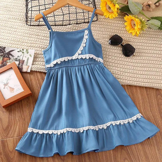 Girls Suspender Princess Dress - Venus Trendy Fashion Online