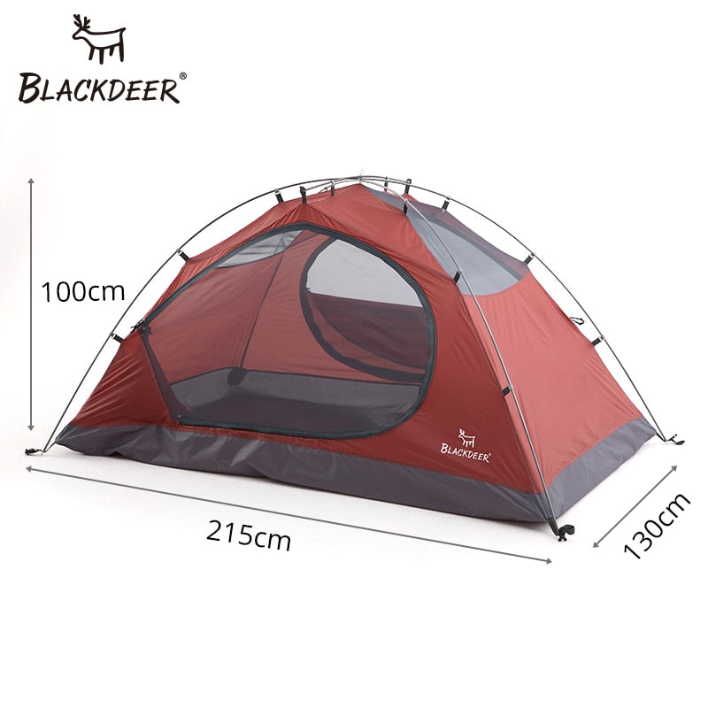 2-3 People Backpacking Tent Outdoor Camping 4 Season Winter Skirt Tent Double Layer Waterproof