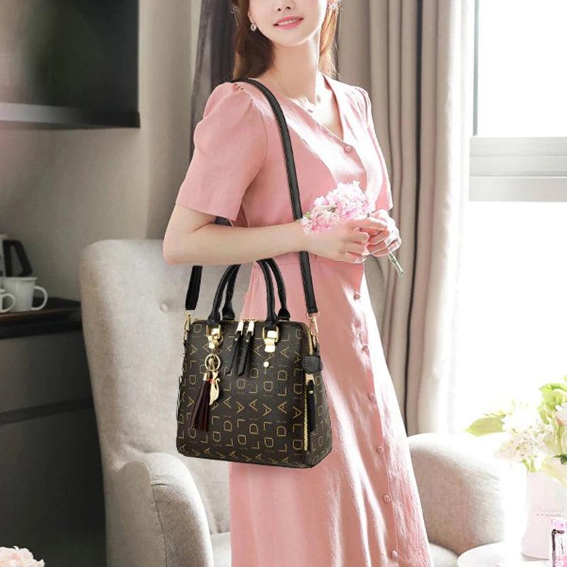 Fashion PU Leather Luxury Shoulder Bag - Venus Trendy Fashion Online