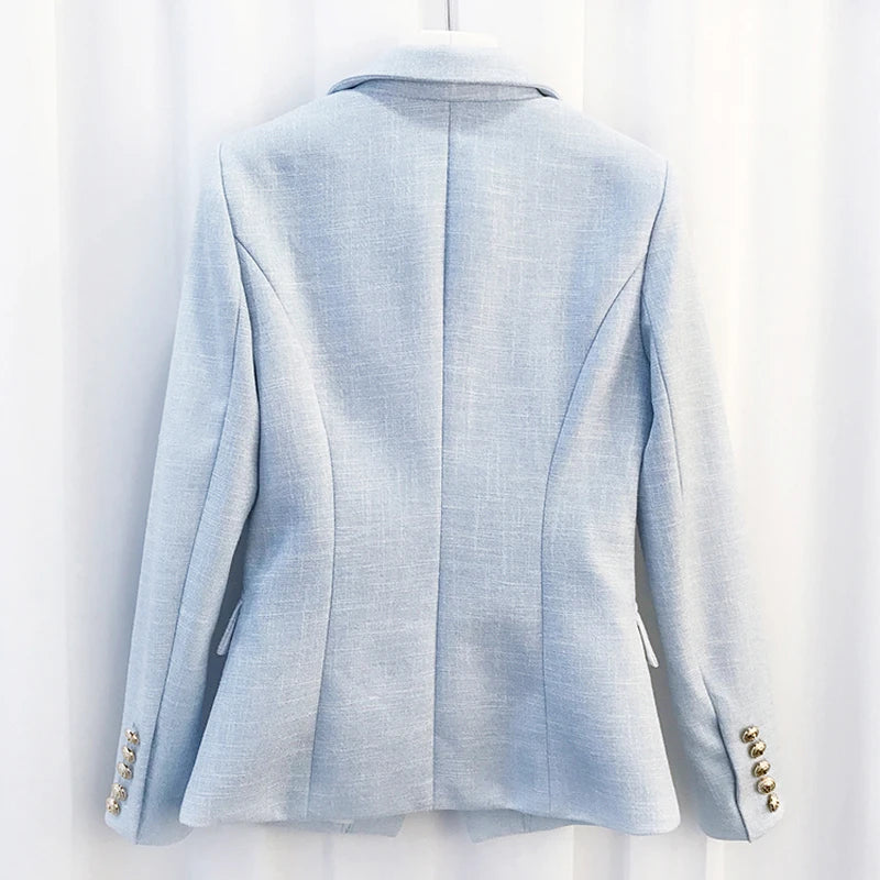 HIGH QUALITY Newest Blazer Women's Long Sleeve Jacket