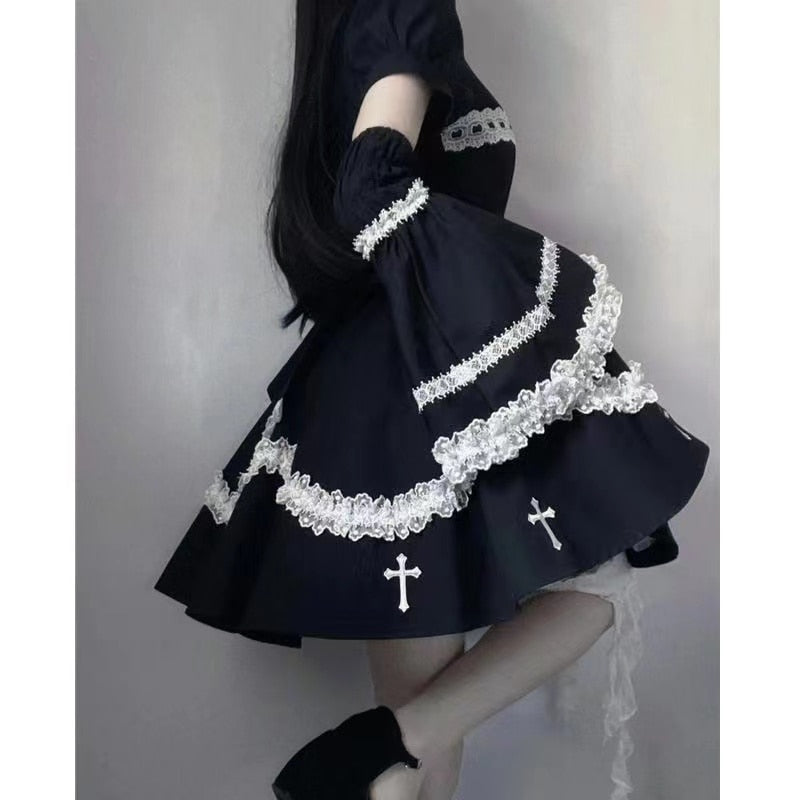 Harajuku Maid Kawaii Lolita Dress Venus Trendy Fashion Online