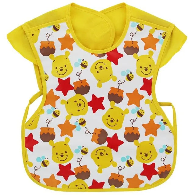 Baby Waterproof Cloth Feeding with Pocket Child Apron Smock - Venus Trendy Fashion Online