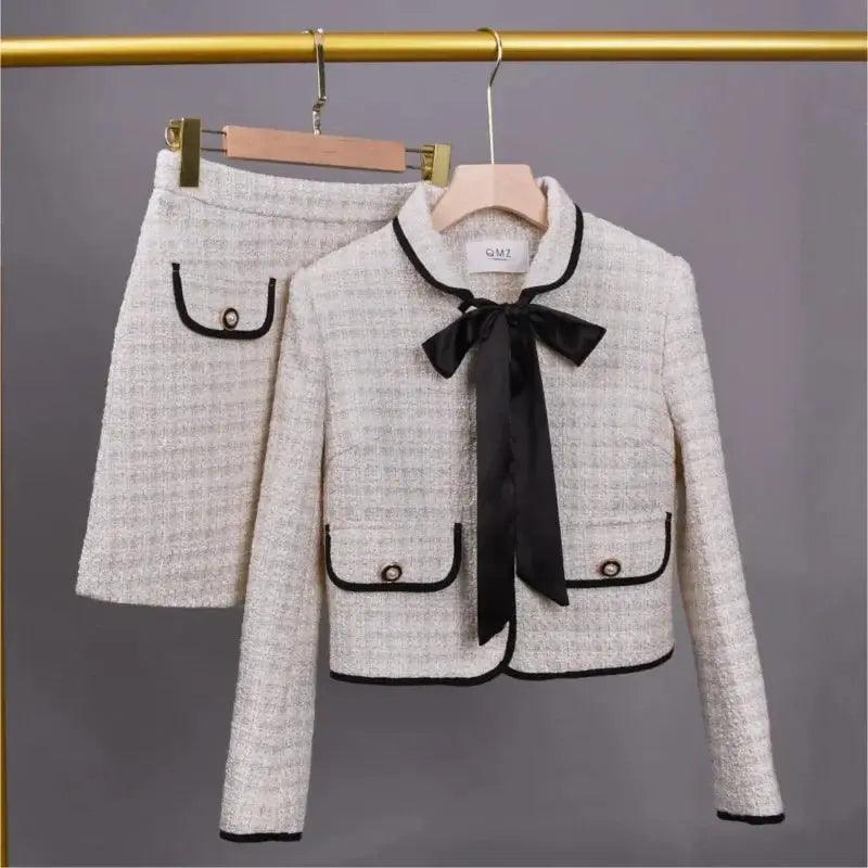 High Quality Small Fragrance Tweed Suit For Women - Venus Trendy Fashion Online