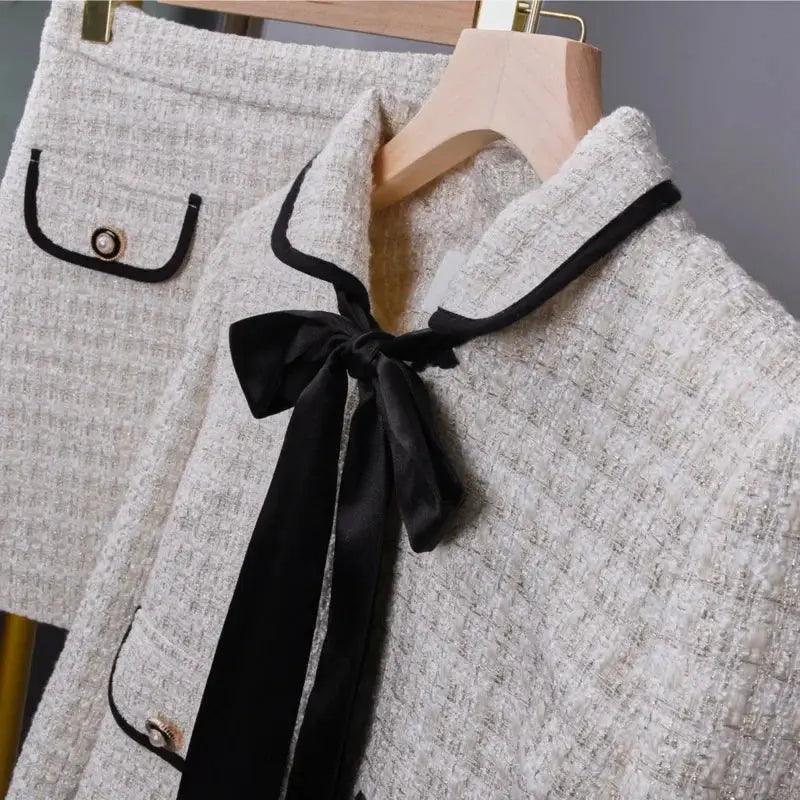 High Quality Small Fragrance Tweed Suit For Women - Venus Trendy Fashion Online