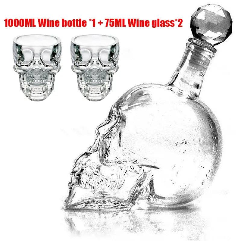 High-end Creative Skull Glass sets - Venus Trendy Fashion Online