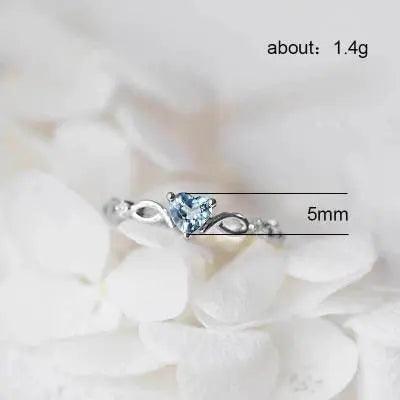 Huitan Simple Heart Ring - Venus Trendy Fashion Online