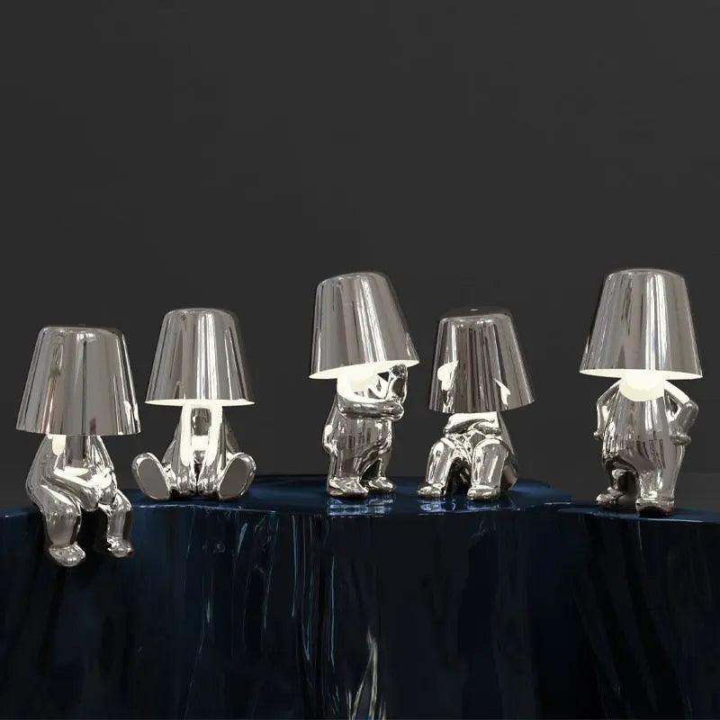 Italy Little Golden Man LED Table Lamp - Venus Trendy Fashion Online