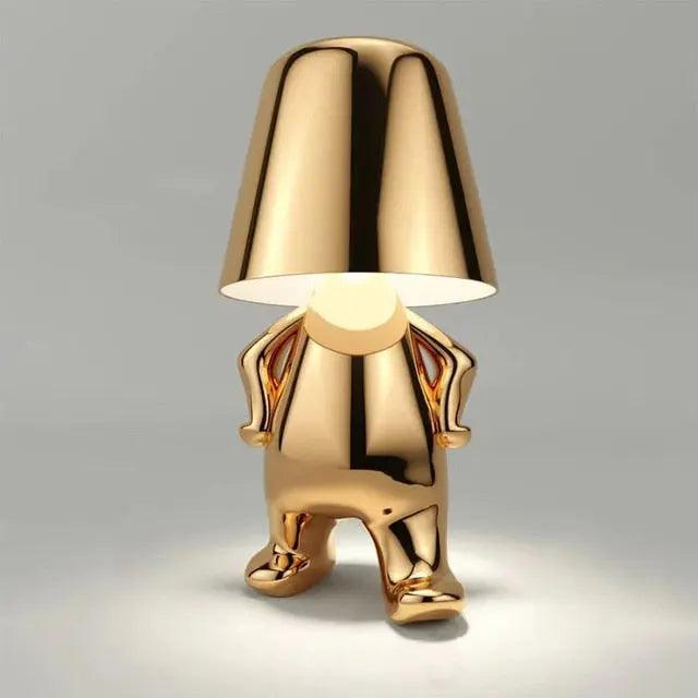 Italy Little Golden Man LED Table Lamp - Venus Trendy Fashion Online