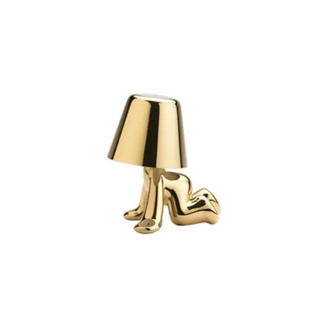 Italy Little Golden Man LED Table Lamp - Venus Trendy Fashion Online