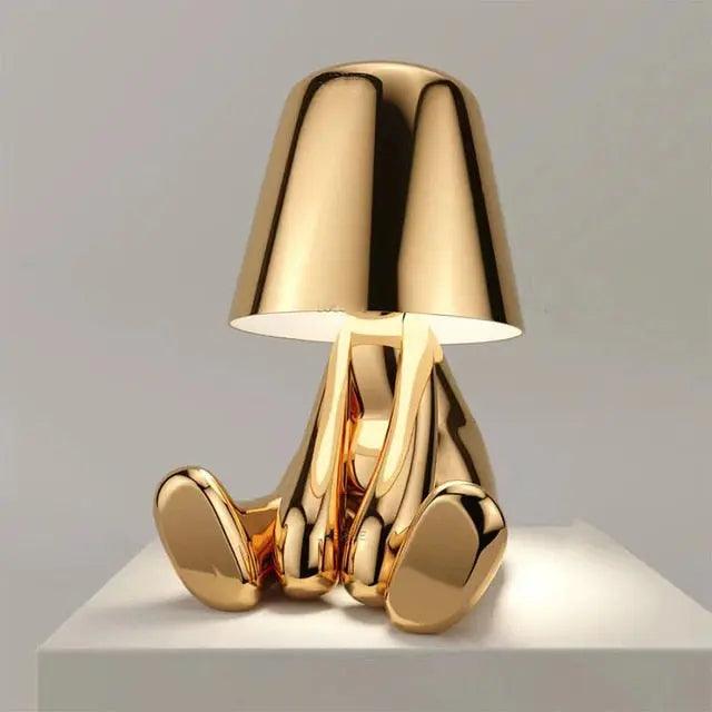 Italy Little Golden Man LED Table Lamp - Venus Trendy Fashion Online