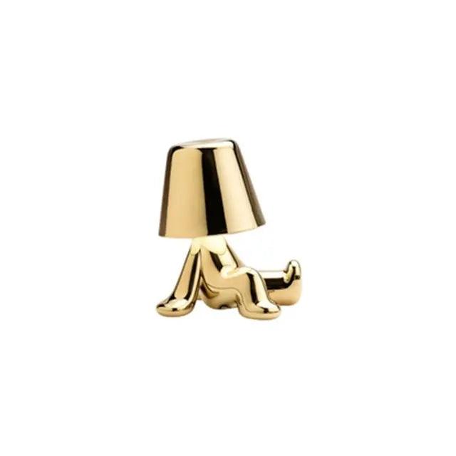 Italy Little Golden Man LED Table Lamp - Venus Trendy Fashion Online