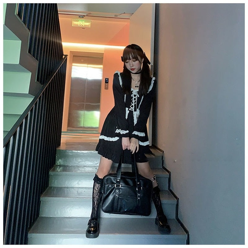 Japanese Lolita Gothic Dress Girl Venus Trendy Fashion Online
