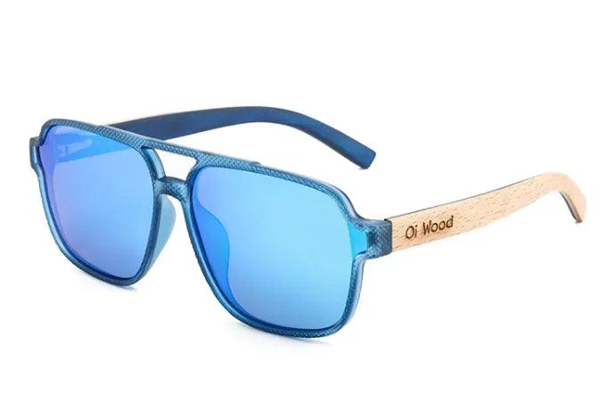 Vintage Wooden Polarized Sunglasses – Eco-Friendly UV Protection - Venus Trendy Fashion Online