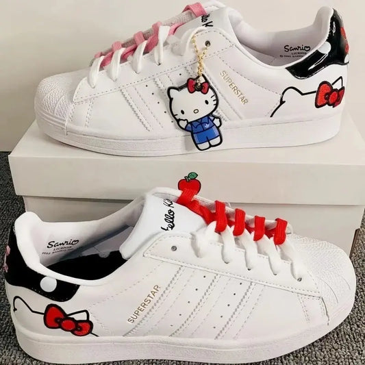 Kawaii Cartoon New Couple Casual Board Shoes - Venus Trendy Fashion Online