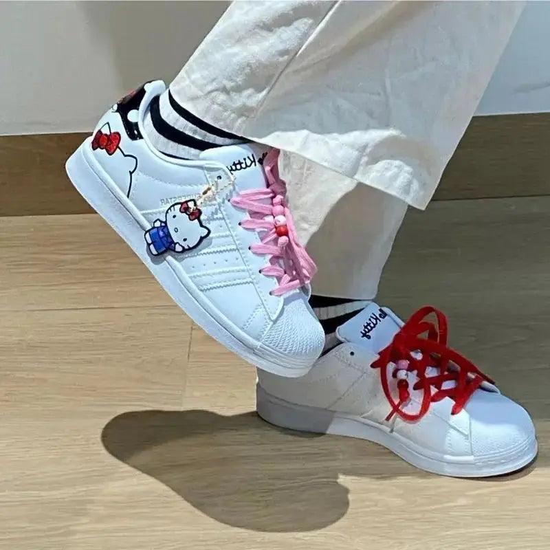 Kawaii Cartoon New Couple Casual Board Shoes - Venus Trendy Fashion Online