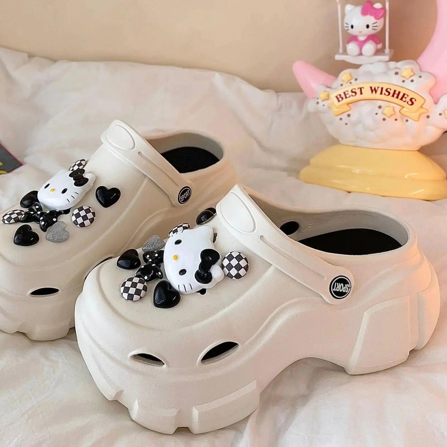 Kawaii Cartoons Anti-Slip Beach Rubber Slippers - Venus Trendy Fashion Online